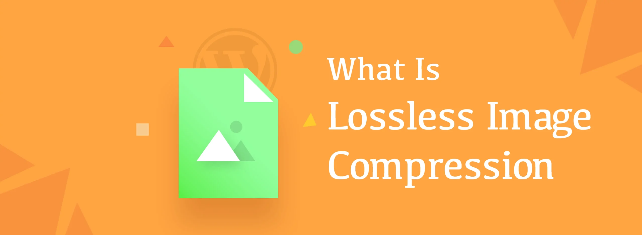 What Is Lossless Image Compression