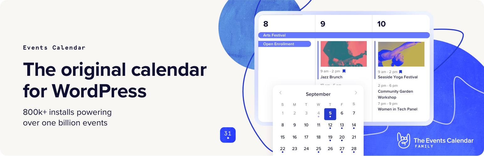 Event calendar plugin