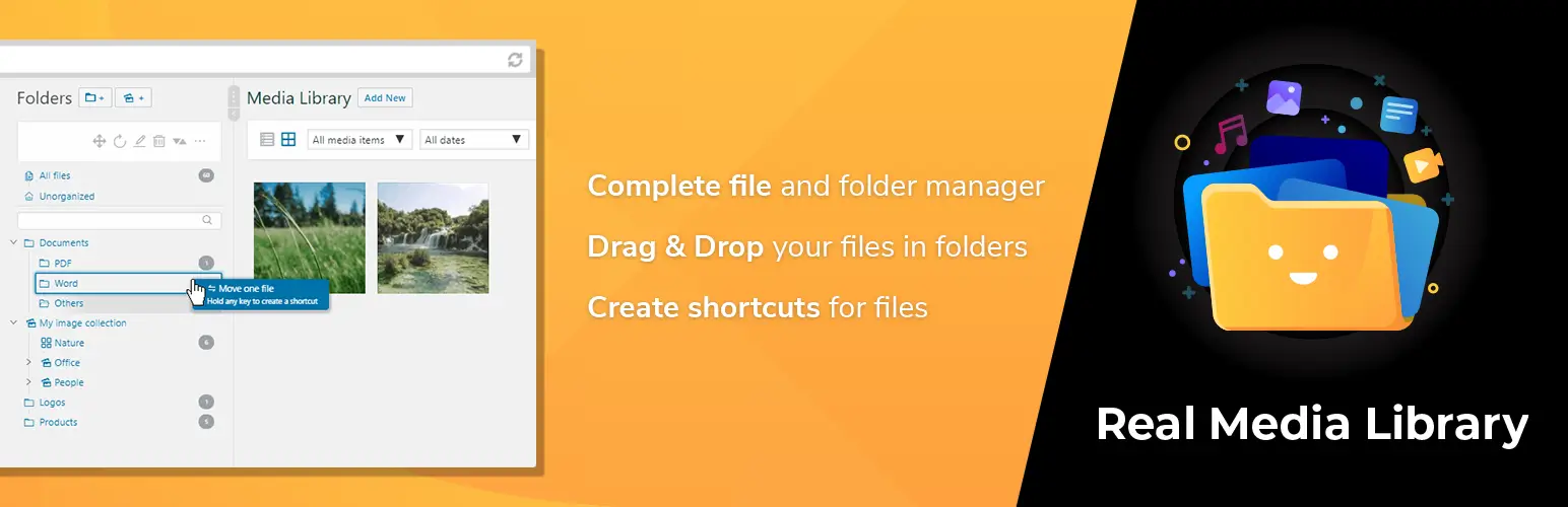 Best FileBird Alternatives for WordPress Media Management 2 Real Media Library plugin