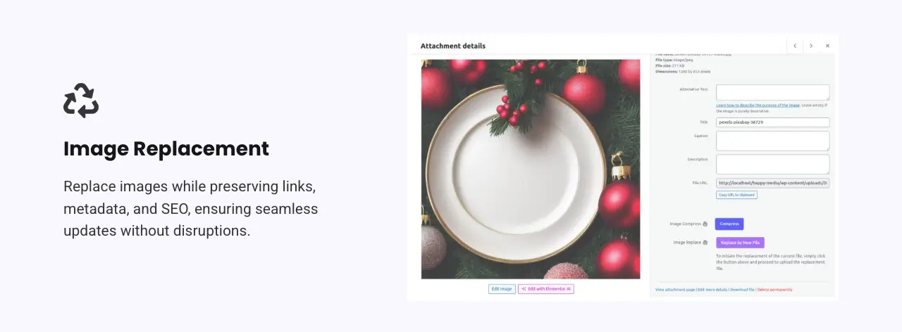 Real Media Library vs HappyMedia: Choosing the Best WordPress Media Library Manager 8 Image Replacement